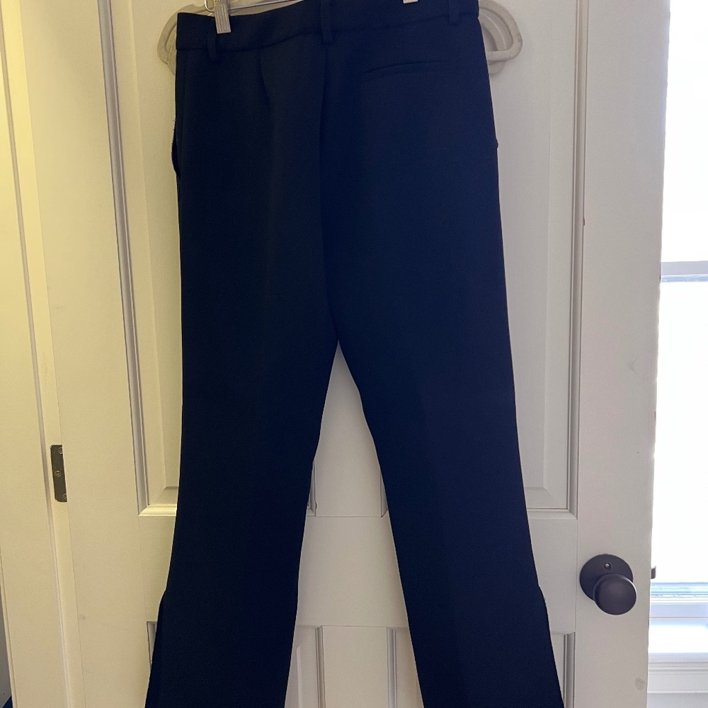 Wool blend party pant